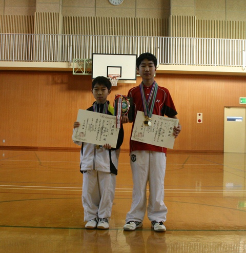 男子ダブルス１位