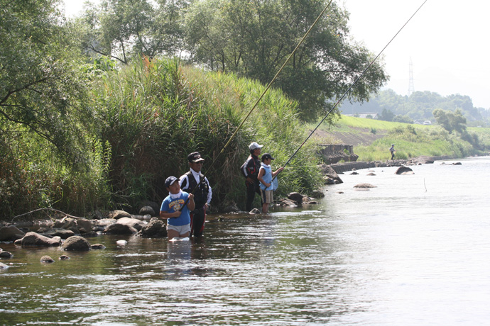 日野川 鳥取県伯耆町観光サイト