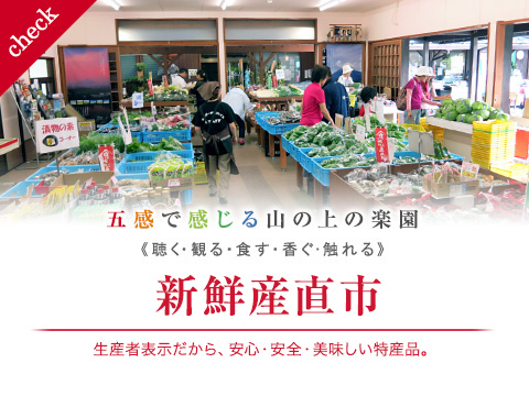 【マルシェきしもと】生産者表示だから、安全・安心・美味しい特産品。