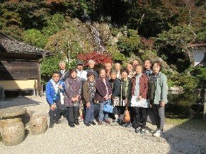 町外研修での集合写真