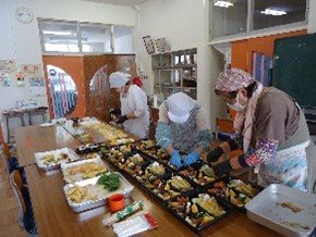 お弁当の様子