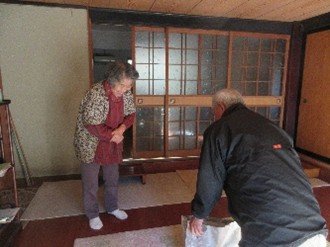 友愛訪問の様子