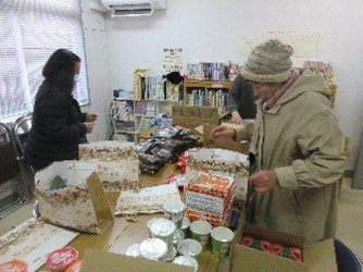 クリスマスプレゼントの準備