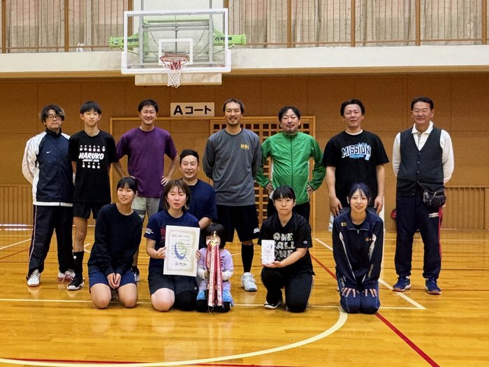 男子Aブロック優勝（坂長）